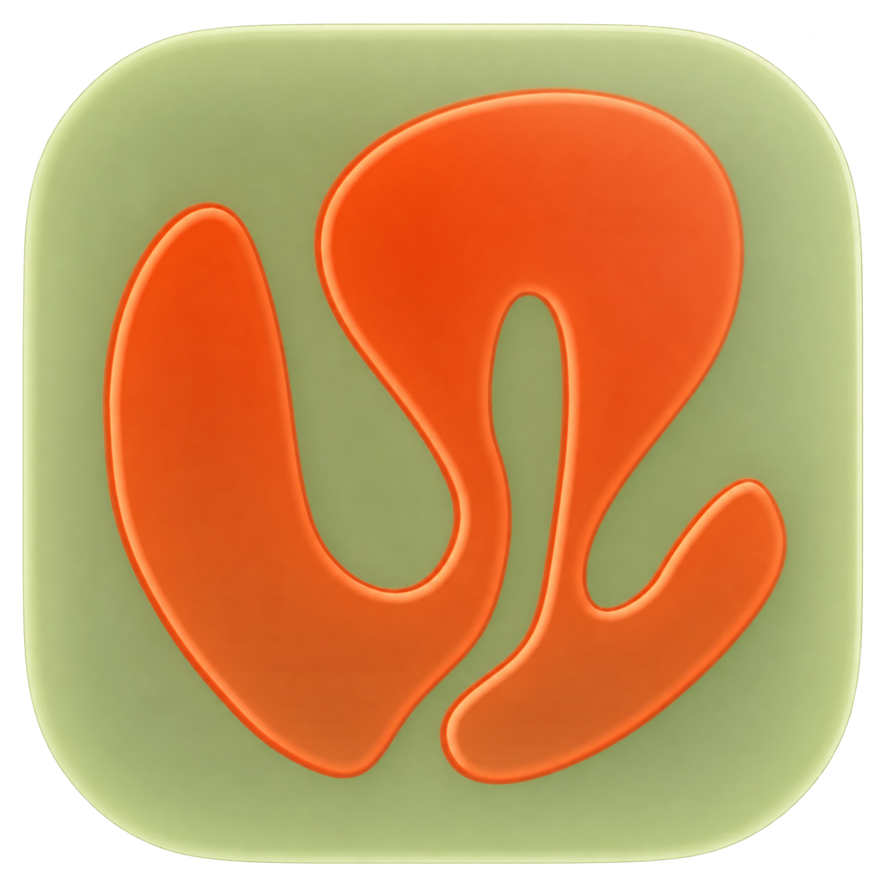 The orange ohm mark